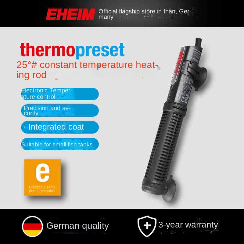 Fish Tank Heater - EHEIM-Otomatik Sıcaklık Kontrollü Isıtma Çubuğu, Sabit