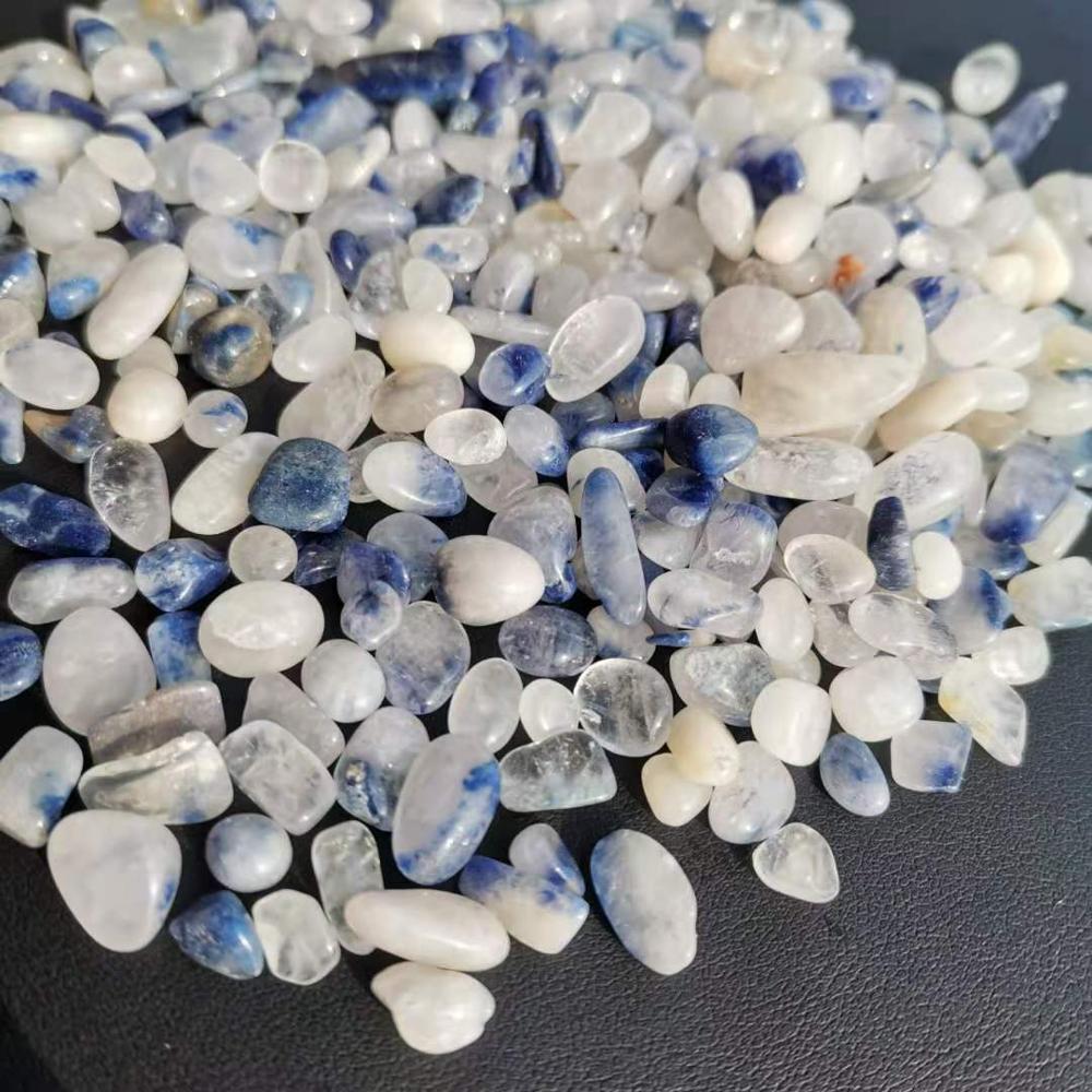 Fish Tank Gravel - 5-7 mm Doğal Mavi Rutil Taşlı