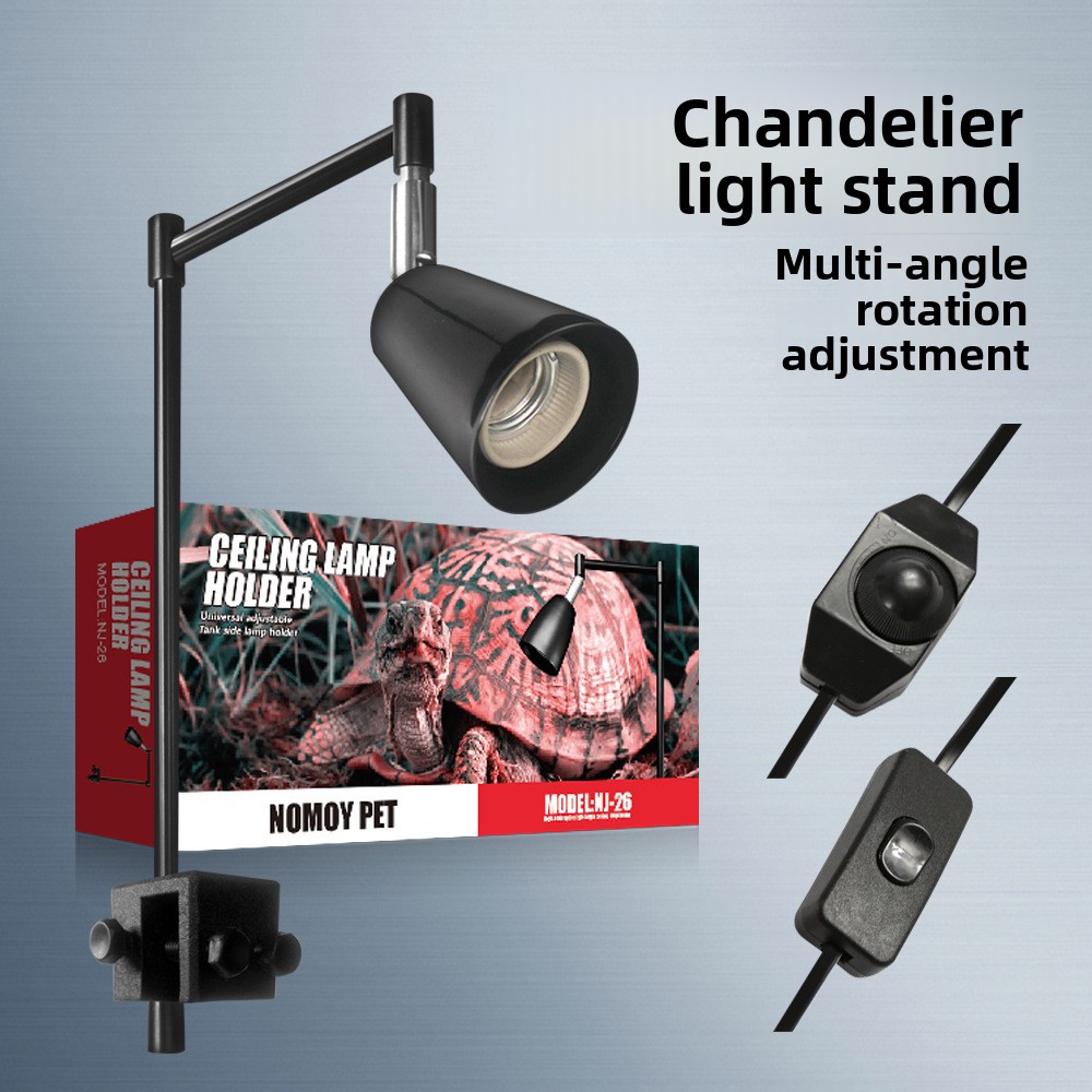 Aquarium Light - NOMOY Ayarlanabilir Kelepçeli Sürüngen Lamba Standı