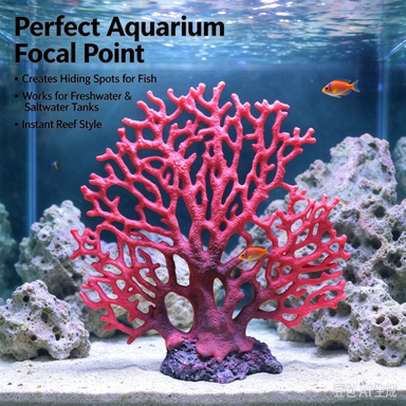 Simülasyon Mercan Ağacı Resifi - Aquarium Decor incelemesi ve fiyatı