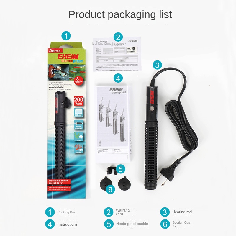 EHEIM-Otomatik Sıcaklık Kontro - Fish Tank Heater incelemesi ve fiyatı