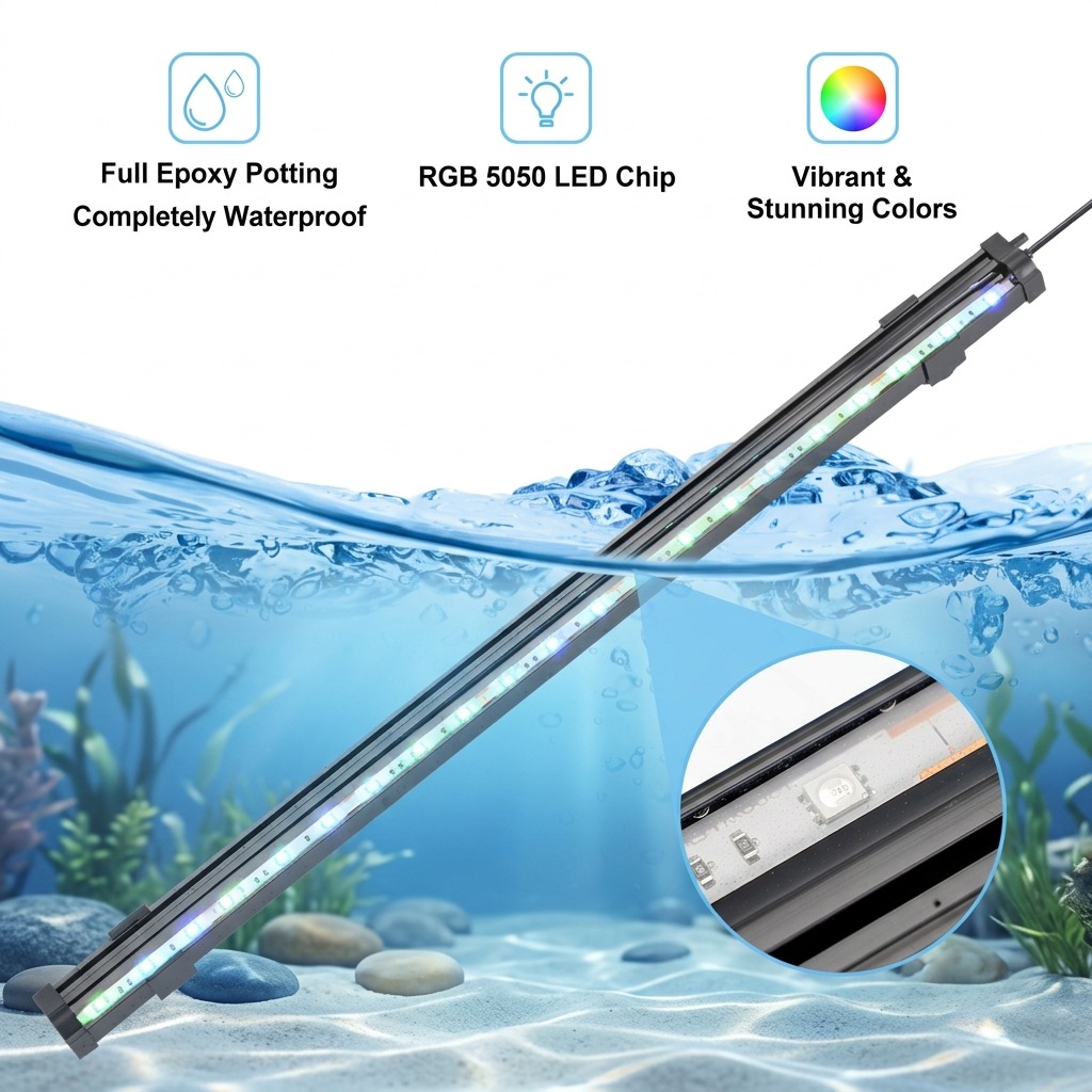 USB LED Akvaryum Hava Kabarcığ - Fish Tank Gravel incelemesi ve fiyatı